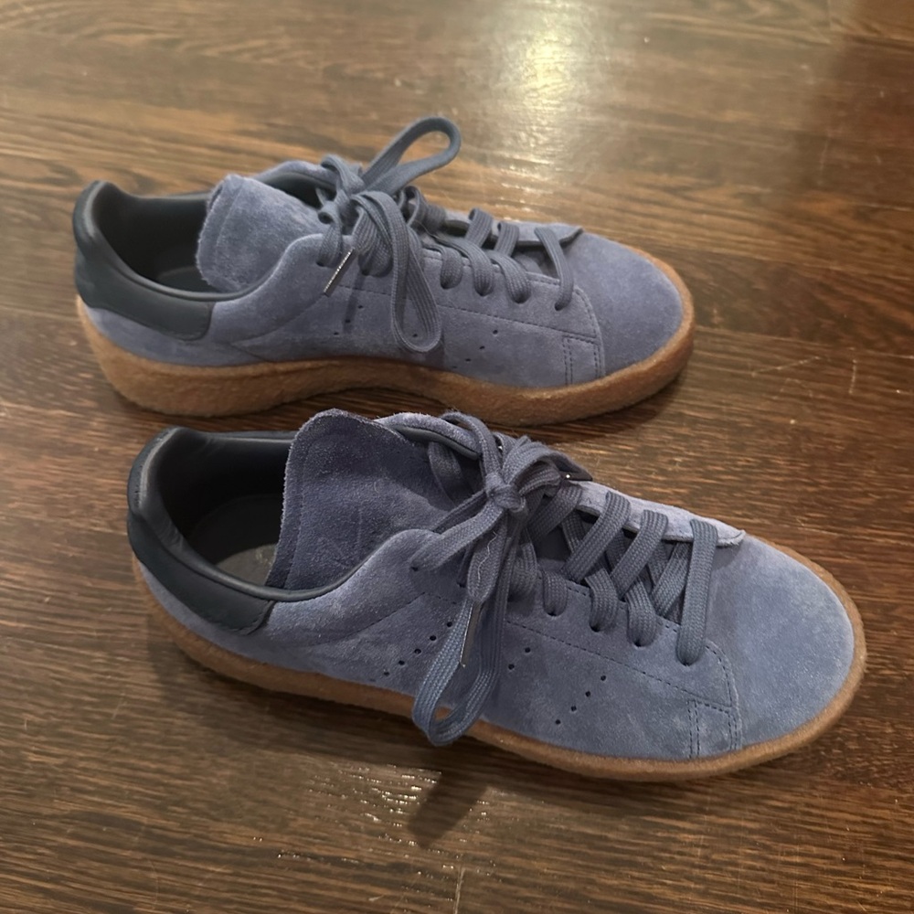 Stylish Blue Suede Men's Sneakers